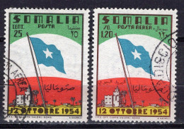 Z3928 - SOMALIA AFIS SASSONE N°26 + Aerea - Somalie (AFIS)