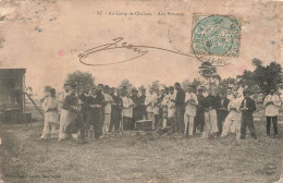 FRANCE - Au Camp De Châlons - Aux Pommes - Vue Générale De Différents Hommes Aux Champs - Carte Postale Ancienne - Camp De Châlons - Mourmelon