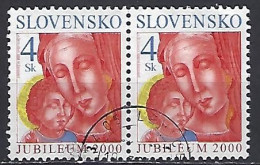 Slovakia 2000  Christmas (o) Mi.379 - Gebruikt