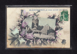 (14/02/24) 50-CPA BRICQUEBEC - JE VOUS ENVOIE CES FLEURS - Bricquebec