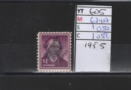 PRIX FIXE Obl  605 YT 674A MIC 1052 SCO 1052 GIB Patrick Henry 1955 Etats Unis  58A/07 - Used Stamps