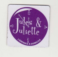 Magnet Aimant " Jules & Juliette " L'Enfance à Domicile - Horloge _Di158 - Magnetos