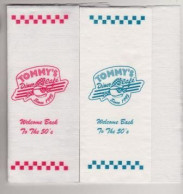 Serviettes Papier Du " TOMMY'S Diner Café (184) [Di299] - Company Logo Napkins
