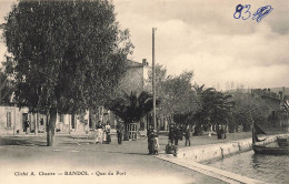 FRANCE - Chastre - Bandol - Vue Générale Le Quai Du Port - Carte Postale Ancienne - Toulon