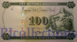 SWEDEN 100 KRONOR 2005 PICK 68 UNC RARE - Sweden