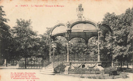 FRANCE - Nancy - Vue Générale De La Pépinière - Kiosque De Musique - Carte Postale Ancienne - Nancy