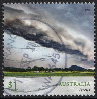 AUSTRALIA 2018 $1 Multicoloured, Cloudscapes-Arcus Used - Usados