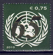 UNO Wien 2010 - 65 Jahre UNO,  Nr. 677 I, Postfrisch ** / MNH - Ungebraucht