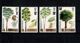 1971 British Honduras : Indigenous Hardwoods (3rd Series) Perf Set Of 4** - Honduras Britannique (...-1970)