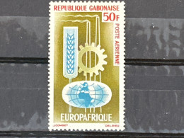 République Gabonaise 1964 Industry And Agriculture - Schilderijen