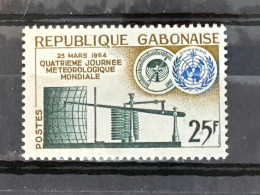 République Gabonaise 1964 Barograph Météorologie - Cuadros