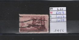 PRIX FIXE Obl 611 YT 699 MIC 1077 SCO 1079 GIB Wildlife Conservation Turkey 1956 Etats Unis  58A/07 - Used Stamps
