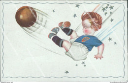 P822  Cartolina Tematica Bambini Calcio - Altri & Non Classificati