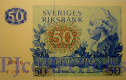 SWEDEN 50 KRONOR 1976 PICK 53b UNC - Schweden