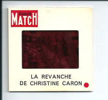 R822 - DIAPOSITIVE PARIS MATCH - LA REVANCHE DE CHRISTINE CARON - Zwemmen