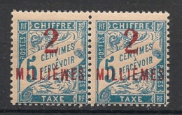 PORT SAID - 1921 - Taxe TT N°YT. 5j - Type Duval 2m Sur 5c - VARIETE M Renversé Tenant à Normal - Neuf Luxe ** / MNH - Ungebraucht