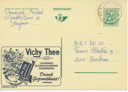 BELGIEN ORTSSTEMPEL 1971 "BERLAAR (LIER) / 1" Auf 2.50Fr. Reklame-GA-Postkarte (Vichy Thee) - Altri & Non Classificati