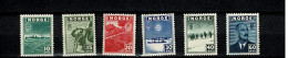 1943 NORVEGE  N° 263 à 268 ** Gouvernement En Exil - 1943-45 - Nuevos