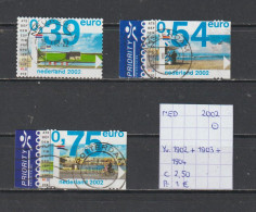 Nederland 2002 - YT 1902 + 1903 + 1904 (gest./obl./used) - Gebruikt