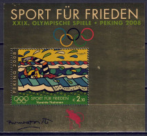 UNO Wien 2008 - Sport Für Frieden, Block 22, Postfrisch ** / MNH - Ungebraucht