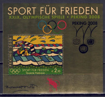 UNO Wien 2008 - Sport Für Frieden, Block 22 I, Postfrisch ** / MNH - Nuevos