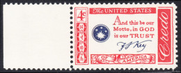 !a! USA Sc# 1142 MNH SINGLE W/ Left Margin - American Credo: Key - Ungebraucht