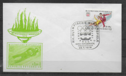 AUTRICHE     FDC  Innsbruck  Jo 1976  29-1  Patinage - Winter 1976: Innsbruck