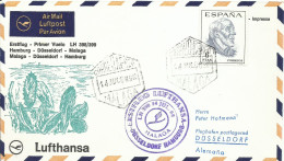 ESPAÑA,  CARTA AEREA  CONMEMORATIVA,  AÑO  1968 - Covers & Documents