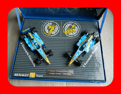 * Coffret RENAULT - Edition Limitée - Renault F1 Team R25 FERNANDO ALONSO - GIANCARLO FISICHELLA - Minichamps