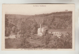 CPSM MORTAGNE SUR SEVRE (Vendée) - Le Touet Et La Vallée - Mortagne Sur Sevre