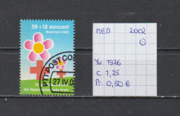 Nederland 2002 - YT 1926 (gest./obl./used) - Usati