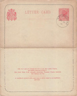 VICTORIA -  LETTER CARD 1 PENNY Cancelled 1901 / 5185 - Covers & Documents