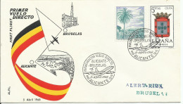 ESPAÑA,  CARTA AEREA  CONMEMORATIVA,  AÑO  1968 - Covers & Documents