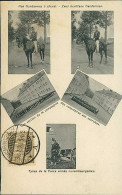 LUXEMBOURG - FORCE ARMEE LUXEMBOURGEOISE / GENDARM A CHEVAL /- EDIT O. SCHIECH - 1900s / STAMP (18023) - Luxembourg - Ville