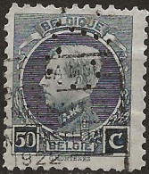 Belgique N°211 Perforé (ref.2) - 1909-34