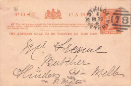 VICTORIA -  POSTCARD ONE PENNY 1896 - MELBOURNE / 5192 - Covers & Documents