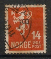 Norway 1937-38 Definitive T 13 Y.T. 174 (0) - Gebruikt