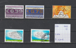 Nederland 2002 - 4 Sets (gest./obl./used) - Usati