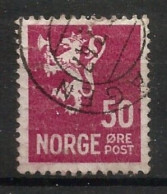 Norway 1937-38 Definitive T 13 Y.T. 181 (0) - Oblitérés