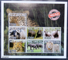 Malawi 2016, Endangered Animals, MNH S/S - Malawi (1964-...)