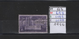 PRIX FIXE Obl  613 YT 698 MIC 1076 SCO 1078 GIB Coliseum De New York 1956 Etats Unis  58A/07 - Used Stamps