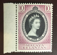 Malaya Kelantan 1953 Coronation MNH - Kelantan