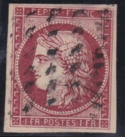 France  .  Y&T   .     6  (2 Scans)   .   Signé     .   O      .    Oblitéré - 1849-1850 Ceres