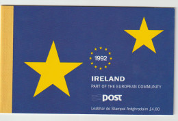 Ireland 1992 Part Of The European Community Booklet MNH/**. Postal Weight Approx 0,08 Kg. Please Read Sales - Postzegelboekjes