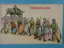 Souvenir De Liège (balayeuses) - Liege