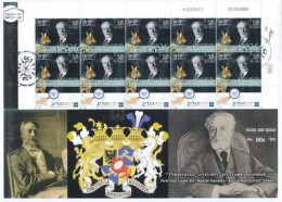 ISRAEL 2024 RAMAT HANADIV GARDENS STAMP SHEETS FDC's - SEE 3 SCANS - Nuovi