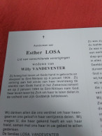 Doodsprentje Esther Losa / Sint Niklaas 4/1/1909 - 2/1/1994 ( Willy Vandeventer ) - Religion & Esotérisme