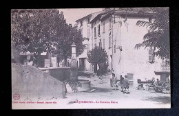 Cp, 83, Roquebrune, La Fontaine Neuve, Voyagée 1906 - Roquebrune-sur-Argens