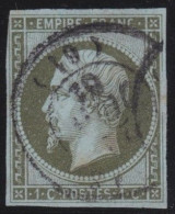 France  .  Y&T   .     11  (2 Scans)      .   O      .    Oblitéré - 1853-1860 Napoléon III.