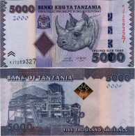 TANZANIA       5000 Shilingi          P-43[c]        ND (2020)       UNC - Tanzanie